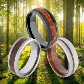 Braune / Holzringe für Herren