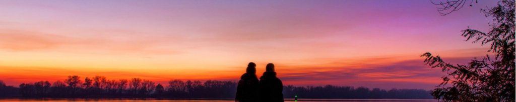 Bild vom Sonnenuntergang