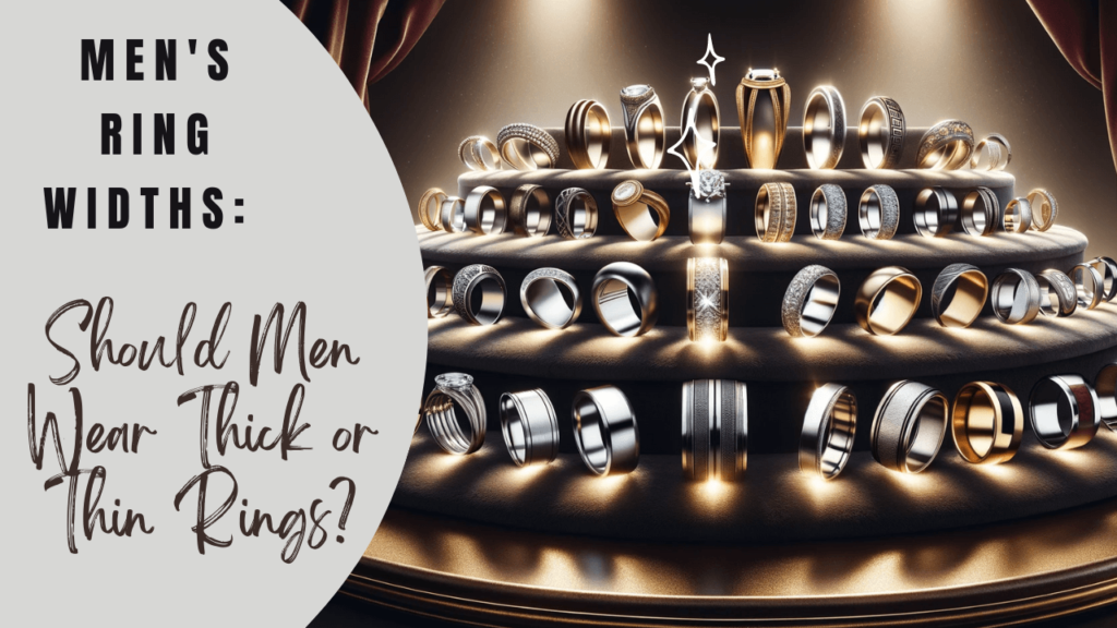 Sollten Männer dicke oder dünne Ringe tragen? Blog-Featured-Image