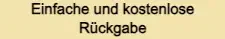 Einfache und kostenlose Rückgabe